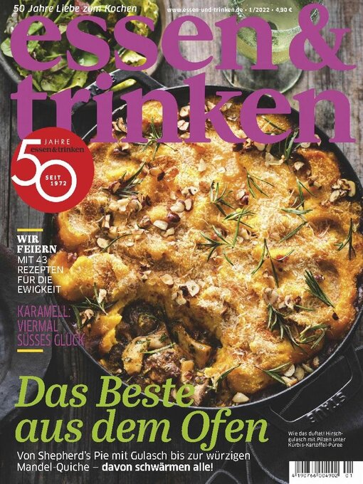 Title details for essen&trinken by DPV Deutscher Pressevertrieb - Available